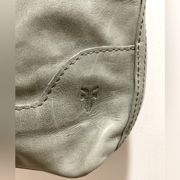 Frye Fern Green Leather Melissa Small Hobo - Picture 8 of 11